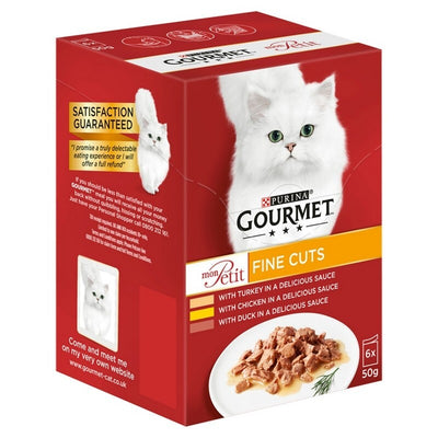 Gourmet Mon Petit Poultry Choice 50g x 6 x 8 Gourmet