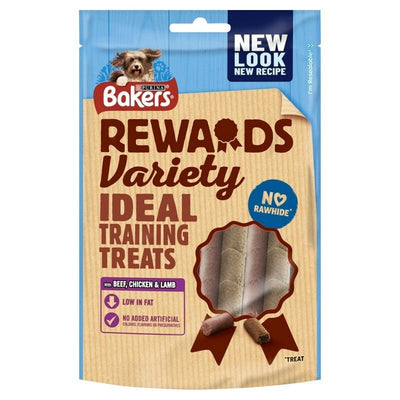 Bakers Variety Rewards Dog Treats 100g x 8 Bakers