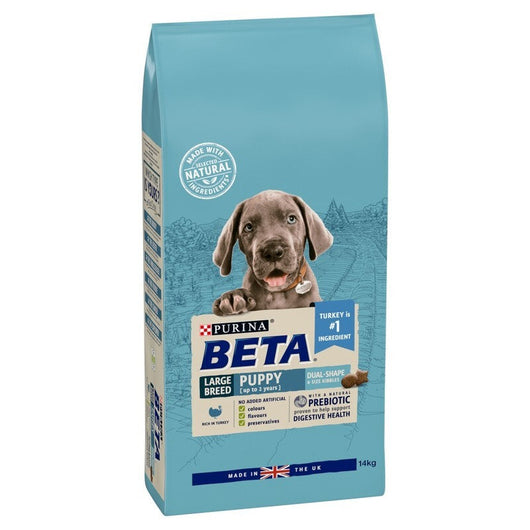 Beta Puppy Large Breed with Turkey 14kg Beta