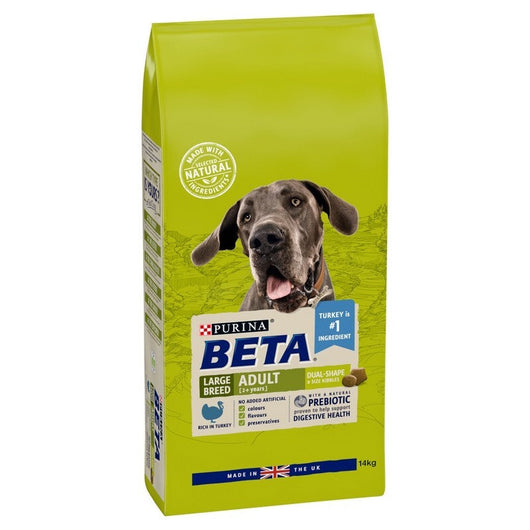 Beta Adult Large Breed with Turkey 14kg Beta