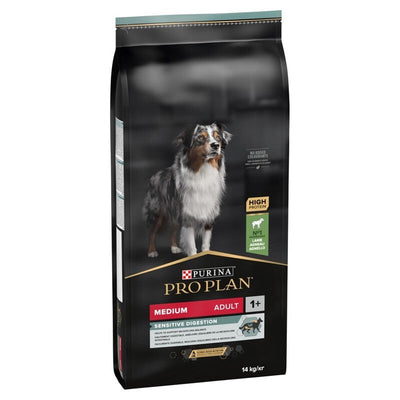 Pro Plan Adult Medium Sensitive Digestion with Lamb 14kg Pro Plan
