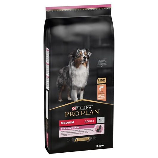 Pro Plan Adult Medium Sensitive Skin with Salmon 14kg Pro Plan