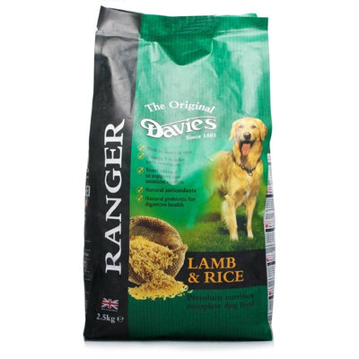 Davies Ranger Adult Lamb & Rice 15kg PMP Davies Ranger
