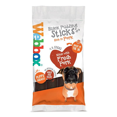 Webbox Black Pudding Sticks 4 Sticks x 16 Webbox