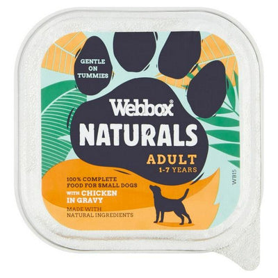 Webbox Naturals Dog Adult Chicken in Gravy 150g x 11 Webbox Naturals