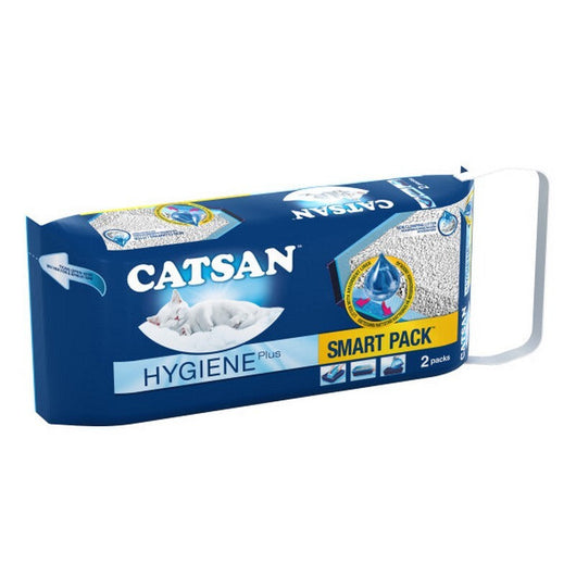 Catsan Smart Pack Cat Litter 4L x 2 Catsan