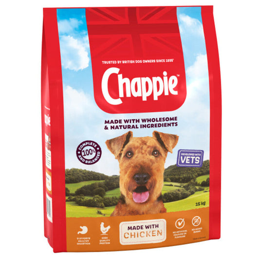 Chappie Adult Complete Chicken & Cereal 15kg Chappie