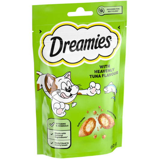 Dreamies Tuna Cat Treats 60g x 8 Dreamies