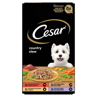 Cesar Tray Country Kitchen Special Selection in Gravy 150g x 8 x 3 Cesar
