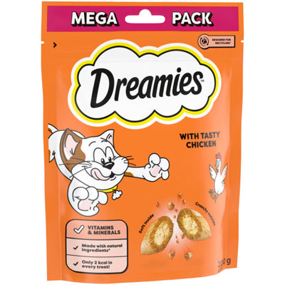 Dreamies Chicken Cat Treats Mega Pack 200g x 6 Dreamies