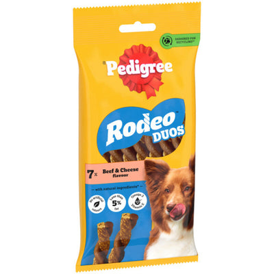 Pedigree Rodeo Duos Beef & Cheese 7 Sticks x 10 Pedigree