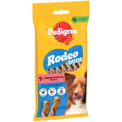 Pedigree Rodeo Duos Chicken & Bacon 10 x 7 Sticks Pedigree