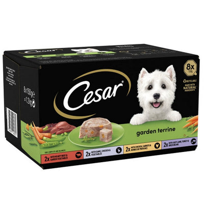Cesar Garden Terrine Mixed Selection in Loaf Foil 150g x 8 x 3 Cesar