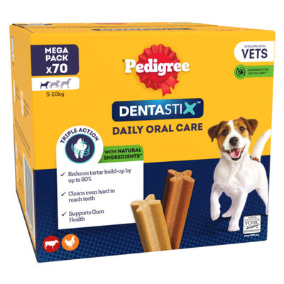 Pedigree Dentastix Daily Dental Chews Small Dog 70 Sticks Pedigree