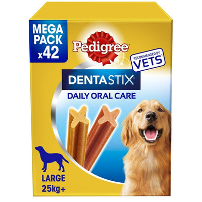 Pedigree Dentastix Daily Dental Chews Large Dog 42 Sticks Pedigree