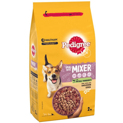 Pedigree Small Bite Mixer Original 2kg x 6 Pedigree