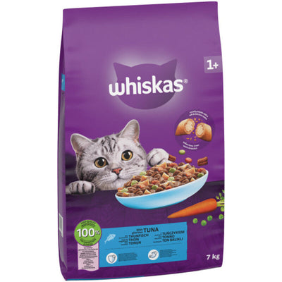 Whiskas Dry 1+ Adult Tuna 7kg Whiskas