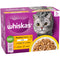 Whiskas Adult 1+ Poultry Feasts in Jelly Pouches 85g x 12 x 4