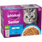 Whiskas Senior 11+ Fish Favourites in Jelly Pouches 85g x 12 x 4