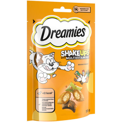 Dreamies Shakeups Rockin Roost 55g x 8 Dreamies