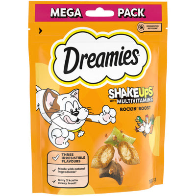 Dreamies Shakeups Rockin Roost 180g x 6 Dreamies