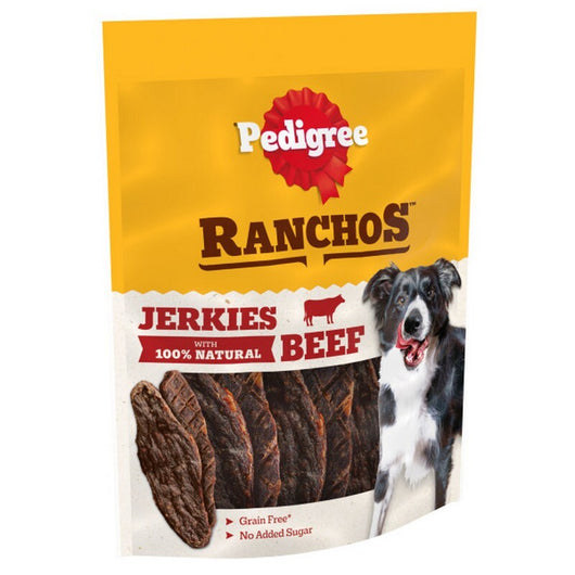 Pedigree Ranchos Jerkies with Beef 70g x 7 Pedigree