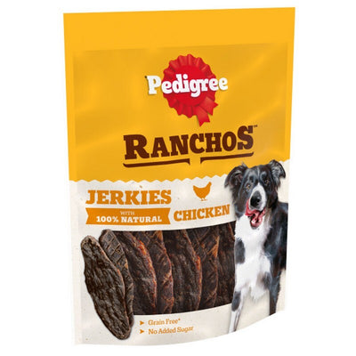 Pedigree Ranchos Jerkies with Chicken 70g x 7 Pedigree