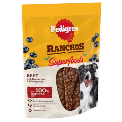 Pedigree Ranchos Superfoods with Beef 70g x 7 Pedigree