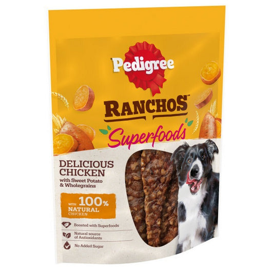 Pedigree Ranchos Superfoods with Chicken 70g x 7 Pedigree