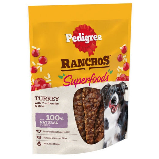 Pedigree Ranchos Superfoods with Turkey 70g x 7 Pedigree