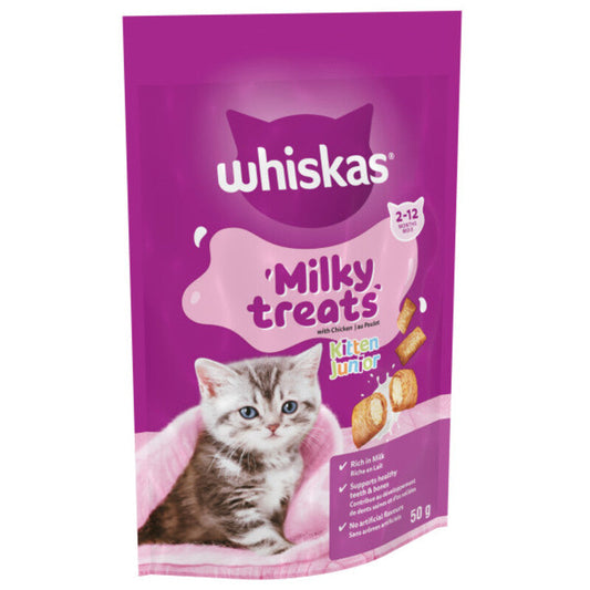 Whiskas Milky Kitten Treats 50g x 6 Whiskas