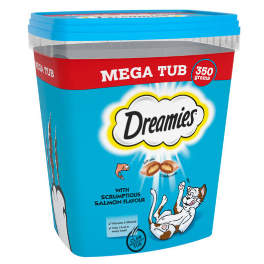 Dreamies Salmon Mega Pack 350g x 2 Dreamies