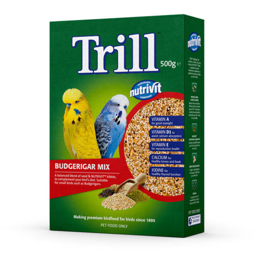 Trill Budgie Food 500g x 12 Trill