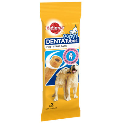 Pedigree Puppy Denta Tubo with Chicken 72g x 18 Pedigree