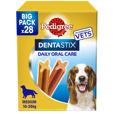 Pedigree Dentastix Daily Dental Chews Medium Dog 4 x 28 Sticks Pedigree