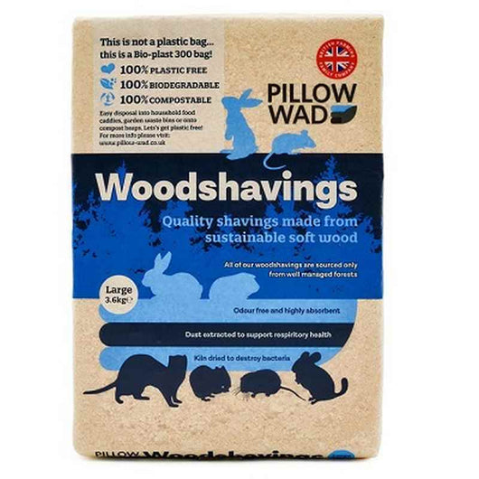 Pillow Wad Bio Woodshavings Large 3.6kg Pillow Wad