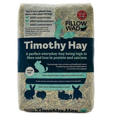 Pillow Wad Bio Timothy Hay Large 2kg Pillow Wad
