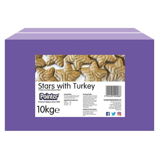 Pointer Stars with Turkey 10kg Pointer