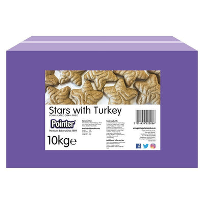 Pointer Stars with Turkey 10kg Pointer