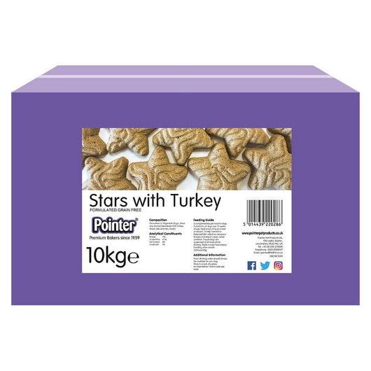 Pointer Stars with Turkey 10kg Pointer
