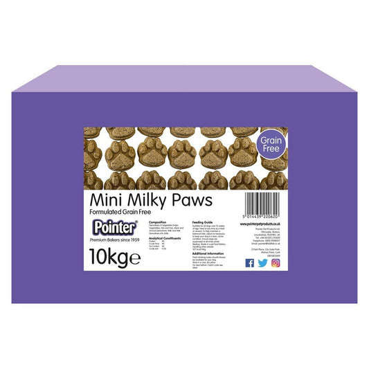Pointer Milky Mini Paws 10kg Pointer