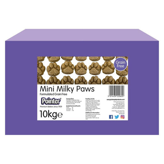 Pointer Milky Mini Paws 10kg Pointer