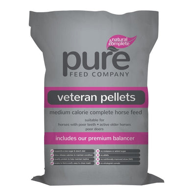 Pure Feed Company Pure Veteran Pellets 15kg Pure Feed Company