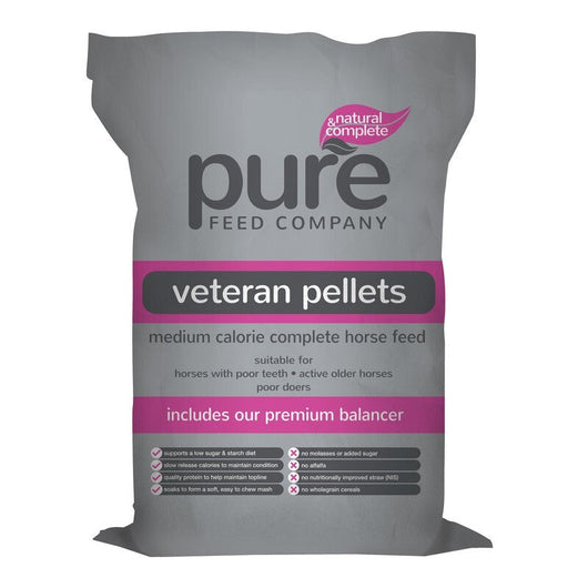 Pure Feed Company Pure Veteran Pellets 15kg Pure Feed Company