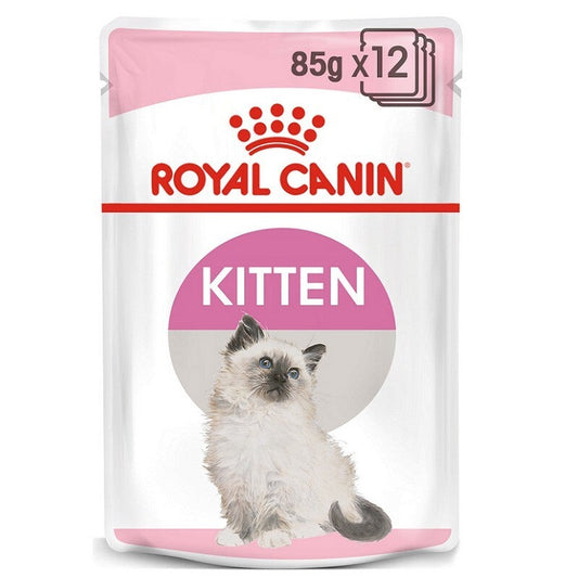Royal Canin Kitten Instinctive in Gravy Pouches 85g x 12 Royal Canin