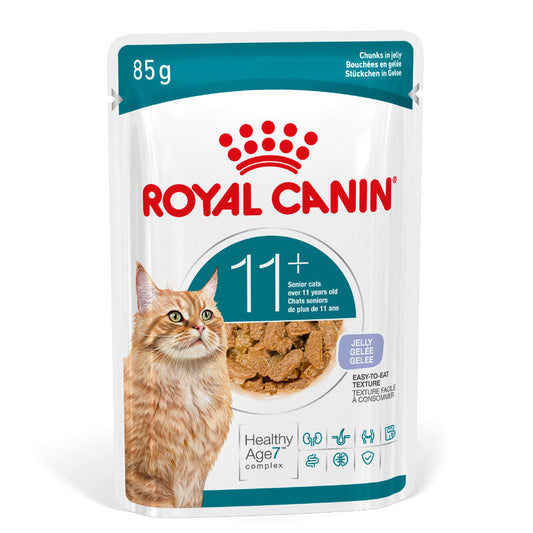Royal Canin Ageing 11+ Chunks in Jelly Pouches 85g x 12 Royal Canin