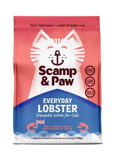 Scamp & Paw Cat Everyday Lobster Complete Dry Food 400g