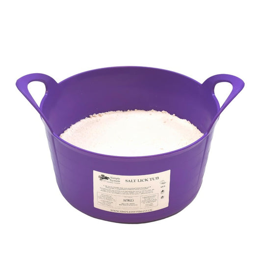 Simple System Salt Lick Tub 10kg Simple System