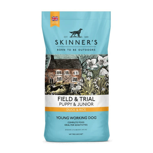 Skinners Field & Trial Puppy Duck & Rice 15kg Skinners