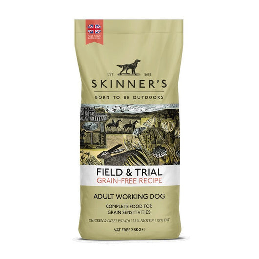 Skinners Field & Trial Grain Free Chicken & Sweet Potato 2.5kg Skinners